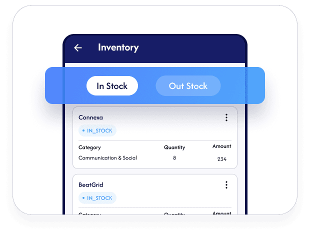 Stock Tracking in SmoothTalk inventory management software